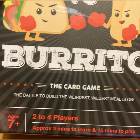NWT Taco VS Burrito Card Game - Picture 8 of 9